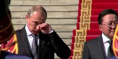 Putin heult bei russischer Hymne