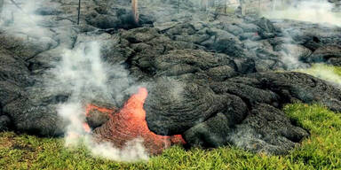 Hawaii: Lava begräbt Friedhof