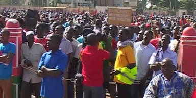 Burkina Faso: Proteste dauern an