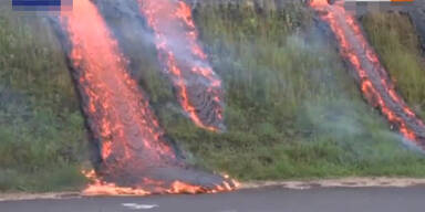 Lava-Fluss zerstört Hawaii