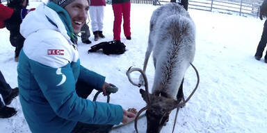 Marcel Hirscher trainiert in Lappland