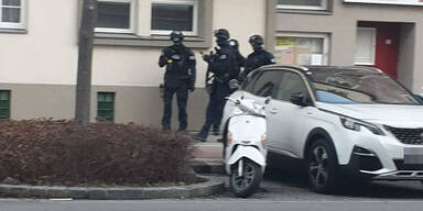 Polizei-Großeinsatz in Wien