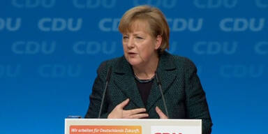 Merkel als CDU Vorsitzende bestätigt