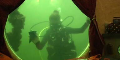 Unterwasser Klassenraum