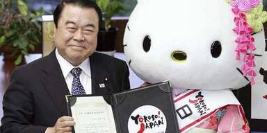 Hello Kitty wird Botschafterin Japans