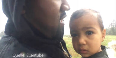 Kanye West: Video mit Tochter