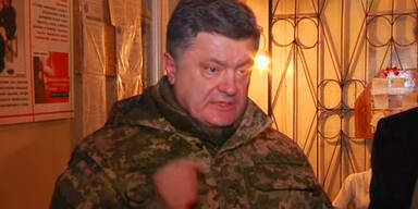 Poroschenko fordert Waffenstillstand