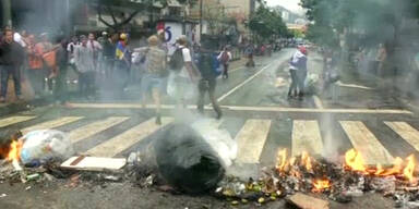 Gewalttätige Proteste in Venezuela