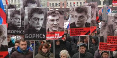Trauermarsch für Boris Nemzow