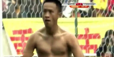 Chinesischer Fußballer macht auf Balotelli
