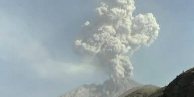 Ausbruch des Vulkans Ubinas