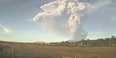 Vulkan im Süden Chiles ausgebrochen