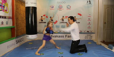 7-Jährige boxt wie ein Weltmeister