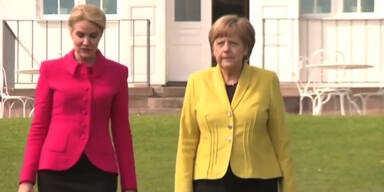 Merkel pocht auf Flüchtlingsquote
