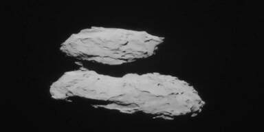 Wirbelnder Komet "Tschuri"