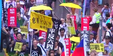 Hongkong: Proteste für mehr Demokratie