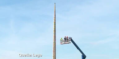 Der höchste Lego-Turm der Welt