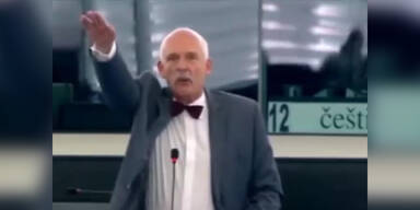 Hitlergruß im Europaparlament