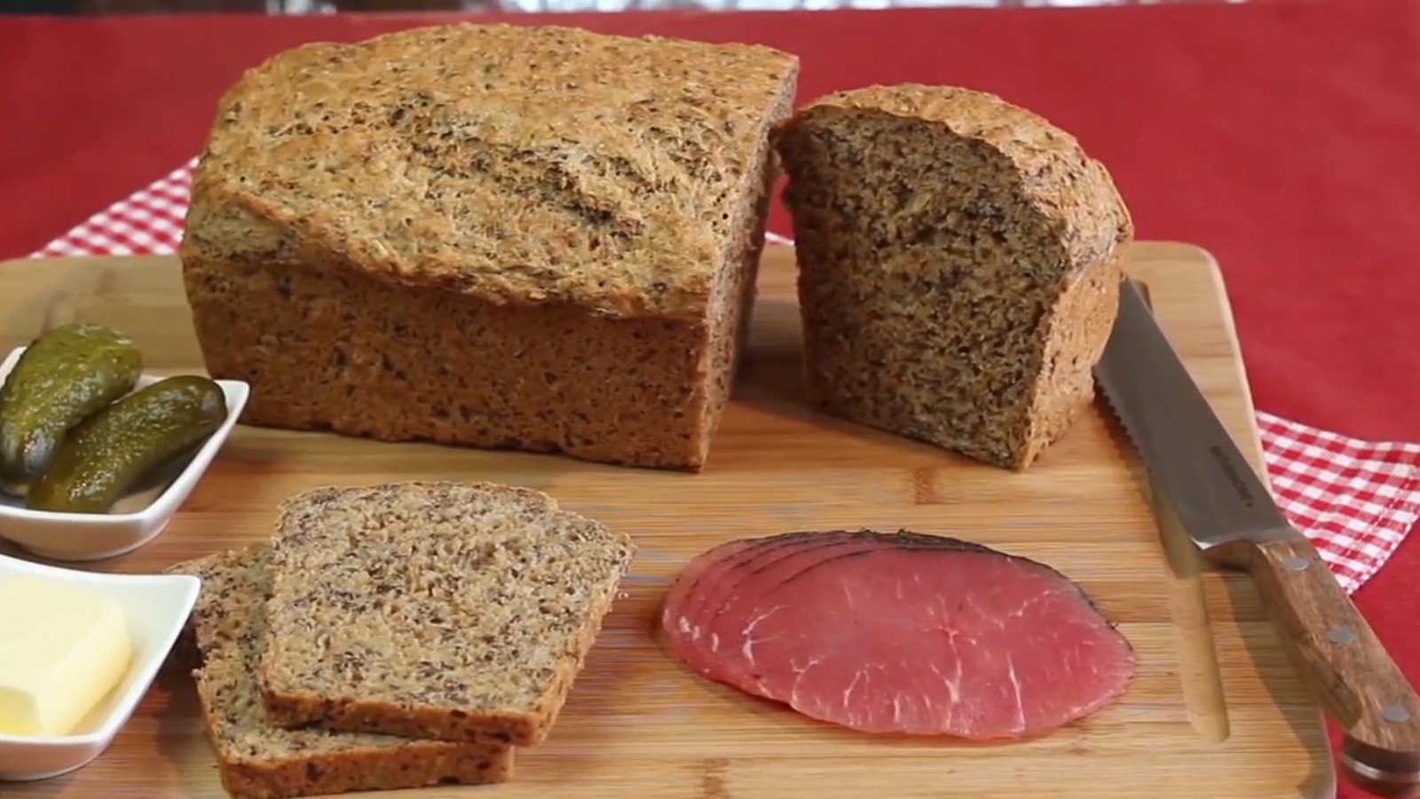 Veganes Vollkornbrot in fünf Minuten - oe24.tv