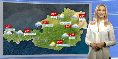 Wetterupdate: Viel Sonne, im Bergland Gewitter