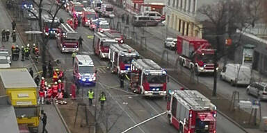 Explosion in Wien: Zehn Verletzte, vier davon schwer verletzt