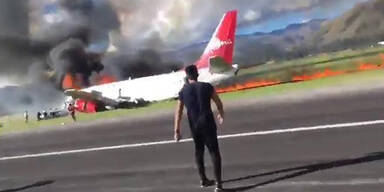 Flugzeug-Crash in Peru