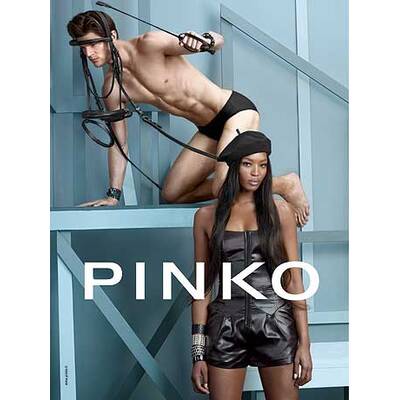 Naomi Campbell in Pinko-Kampagne