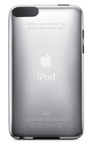 1 Zum Valentinstag - iPod mit Gravur