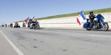 So gedenken US-Biker den Terror-Opfern