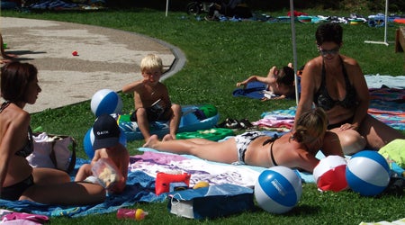 Badespaß in Längenfeld
