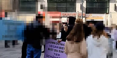 TikTok-Star ''Die militante Veganerin'' in Wien angegriffen