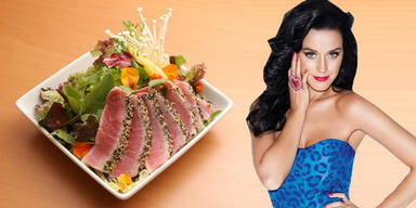 Katy Perry auf Feinschmecker-Diät