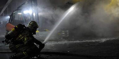 Zwei Stunden Löscharbeit: über 160 Feuerwehrleute im Einsatz