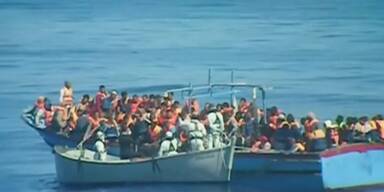 30 Leichen auf Flüchtlingsboot vor Sizilien entdeckt