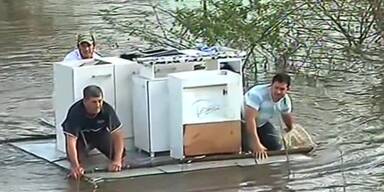 Verheerende Flutschäden in Argentinien