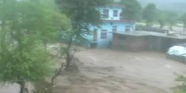 Hochwasser in Kaschmir