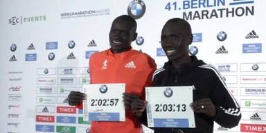 Neuer Weltrekord bei Berlin-Marathon