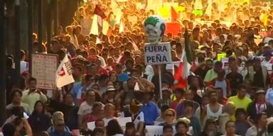 Massenproteste in Mexiko