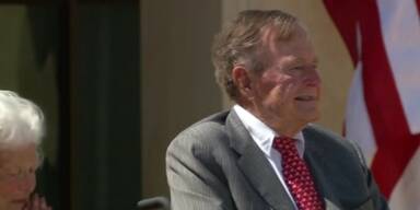 Ex-US-Präsident Bush senior im Krankenhaus