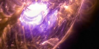 NASA veröffentlicht Bilder einer Sonneneruption