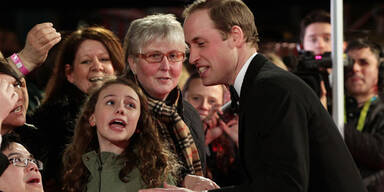 Prinz William bei den BAFTAs