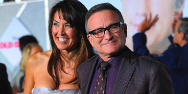 Robin Williams und Ehefrau Susan Schneider