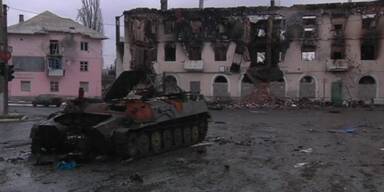 Rebellen nehmen Stadt in Ukraine ein