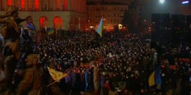 Gedenken an Maidan Opfer