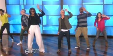 Michelle Obama hat Tanz-Qualitäten