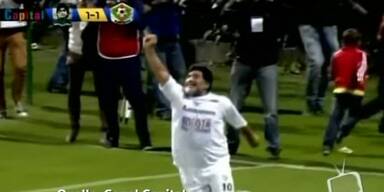 Maradona punktet für den Frieden