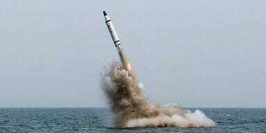 Nordkorea testet neue Unterwasser-Rakete