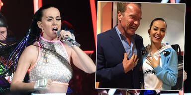 Katy Perry: Arnie für Konzert in Wien