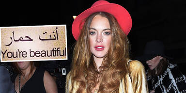 Lindsay Lohan: Instgram "Esel" statt "schön"