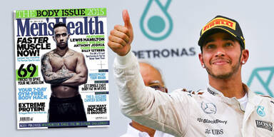 Lewis Hamilton in Men's Health